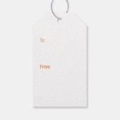 Happy Halloween Shih Tzu Dogs Geschenkanhänger (Rückseite)