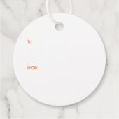 Happy Halloween Shih Tzu Dogs Geschenkanhänger (Rückseite)