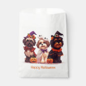 Happy Halloween Shih Tzu Dogs Geschenktütchen (Vorderseite)