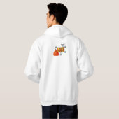 Happy Halloween Sign Hoodie (Schwarz voll)