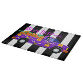 Happy Halloween Skeleton Driver Schneidebrett (Ecke)