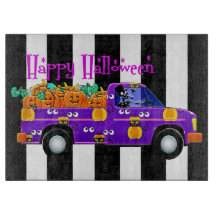 Happy Halloween Skeleton Driver