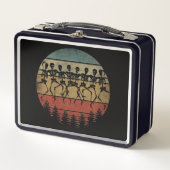 HAPPY HALLOWEEN SKELETON TANCE METALL BROTDOSE (Vorderseite)