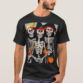 Happy Halloween Skeletons T-Shirt