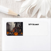 Happy Halloween Skelett und Kürbis (Insitu)