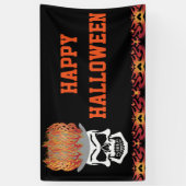 Happy Halloween Skull Banner (Vertikal)