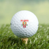 Happy Halloween Skull Golfball (Insitu T-Shirt)