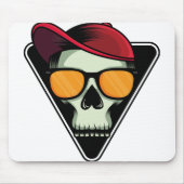 Happy Halloween Skull Mousepad (Vorne)