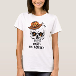 Happy Halloween Skull T-Shirt