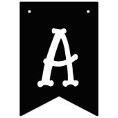 Happy Halloween Skull Wimpelkette (Zweite Fahne)