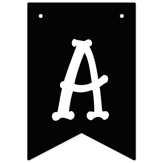 Happy Halloween Skull Wimpelkette (Zweite Fahne)