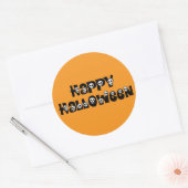 Happy Halloween Skulls Sticker (Umschlag)