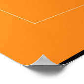 Happy Halloween, skurriles Design Poster (Ecke)