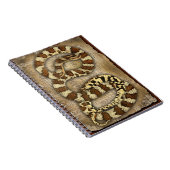 Happy Halloween Snake Notebook Notizblock (Rechte Seite)