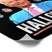 Happy Halloween Spaß Biden Bunny Eggs zu Halloween Poster (Ecke)