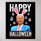 Happy Halloween Spaß Biden Bunny Eggs zu Halloween Poster (Vorne)