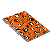 Happy Halloween Spider Collage Notizblock (Rechte Seite)