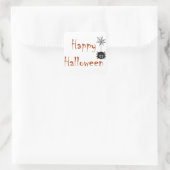 Happy Halloween Spider Sticker (Tasche)