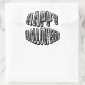 Happy Halloween Spiders & Spider Web Sticker (Tasche)