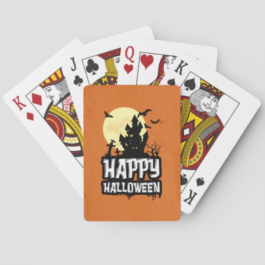 Happy Halloween Spielkarten (Rückseite)