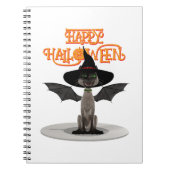 Happy Halloween. Spiral Fotonotizbuch Notizblock (Vorderseite)