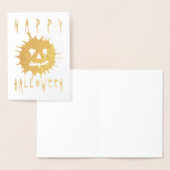 Happy Halloween Splatolatern Folienkarte (Anzeige)