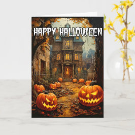 Happy Halloween | Spooktacular Spuk House Karte
