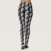 Happy Halloween Spooky Bat Leggings (Rückseite)