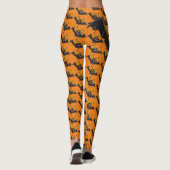 Happy Halloween Spooky Bat Leggings (Rückseite)