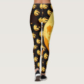 Happy Halloween Spooky Bat Leggings (Rückseite)
