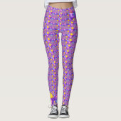 Happy Halloween Spooky Candy Leggings (Vorderseite)
