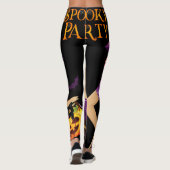 Happy Halloween Spooky Candy Leggings (Rückseite)