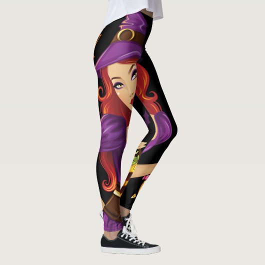 Happy Halloween Spooky Candy Leggings (Rechts)