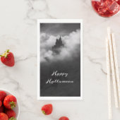 Happy Halloween Spooky Castle Party Serviette (Beispiel)