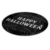 Happy Halloween Spooky Charcuterie Board Schneidebrett (Ecke)