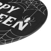 Happy Halloween Spooky Charcuterie Board Schneidebrett (Ecke)