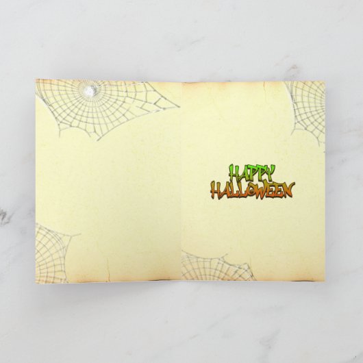 Happy Halloween | Spooky Clown Karte (Innenseite)