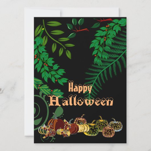 Happy Halloween Spooky Dark Night Glow Pumpkin Fun (Vorderseite)