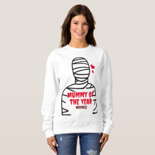 Happy Halloween Spooky Familie Mummy of the Year Sweatshirt