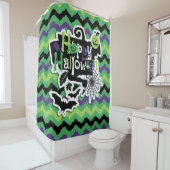 Happy Halloween Spooky Fun Duschvorhang (Beispiel)