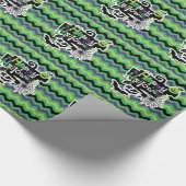 Happy Halloween Spooky Fun Geschenkpapier (Ecke)
