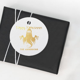 Happy Halloween Spooky Ghost Costume Party Geschenkanhänger