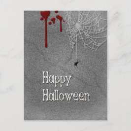 Happy Halloween Spooky Gravestone Postkarte