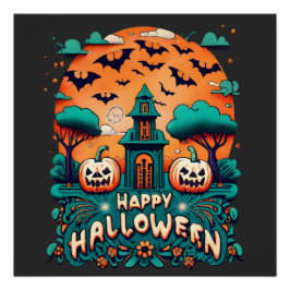 Happy Halloween | Spooky Halloween Poster