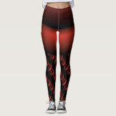 Happy Halloween Spooky Kiss Leggings (Vorderseite)
