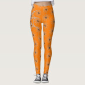 Happy Halloween Spooky Leggings (Vorderseite)