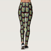 Happy Halloween Spooky Leggings (Rückseite)