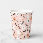 Happy Halloween Spooky Niedlich & festlich Hallowe Pappbecher (Rechts)