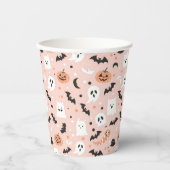 Happy Halloween Spooky Niedlich & festlich Hallowe Pappbecher (Vorderseite)