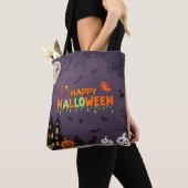 Happy Halloween Spooky & Niedlich Trick oder Treat Tasche (Von Nahem)